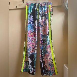 Juicy Couture Sport Tropical Black Label Wide Pant